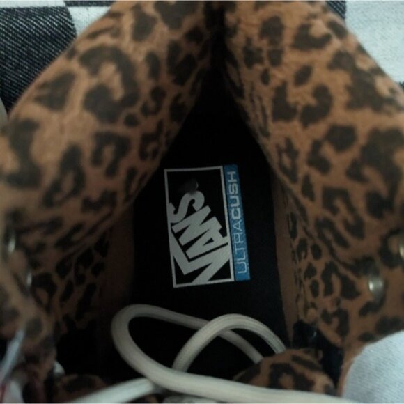Vans UltraRange Exo Mte 1 High Women 5 Brown White Leopard UltraCush GF 112025 - Picture 14 of 14